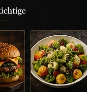 Saftiger Burger bei Mamma Mia